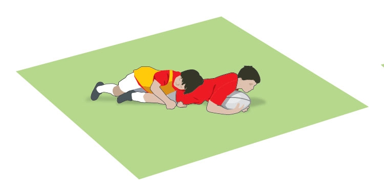 Bounce and reload from the tackle 3