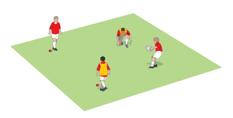 Bounce and reload from the tackle 5