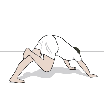 Relieving cramp without the help of an assistant